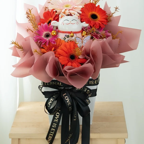 Maneki Neko Flower Box