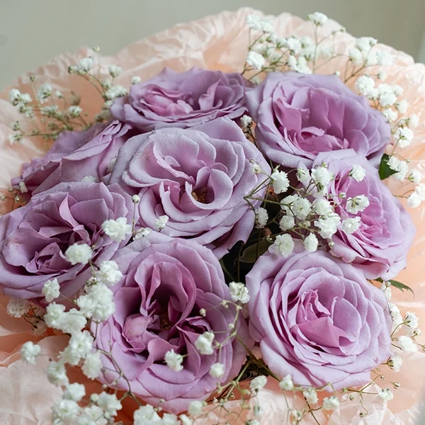Purple Colored Bouquet