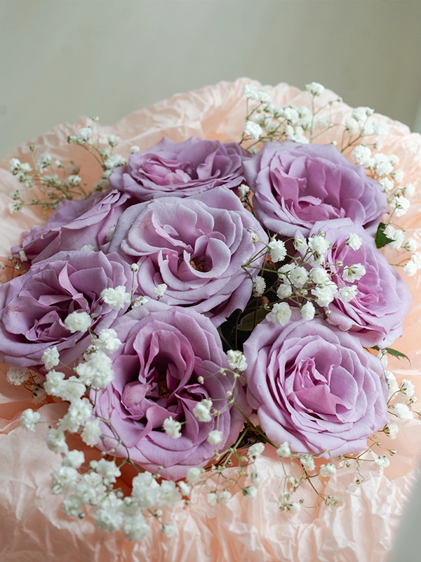 Purple Colored Bouquet