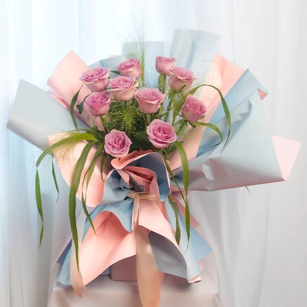 Purple Flower Bouquet
