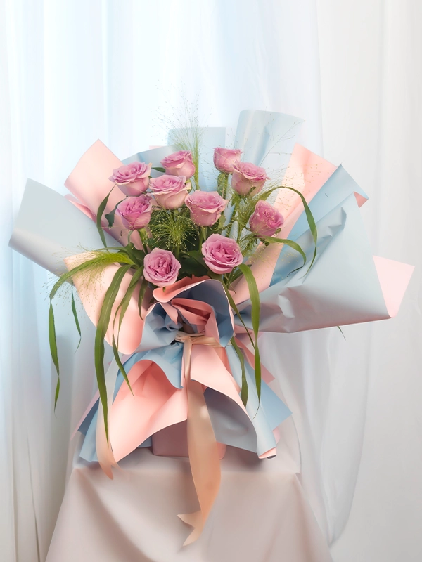 Purple Flower Bouquet