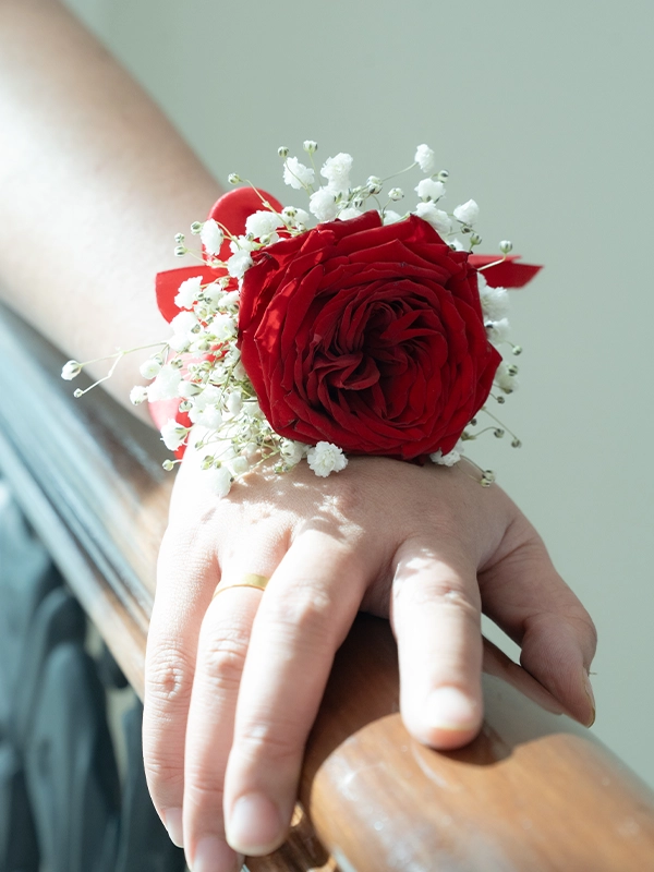 Red Corsage